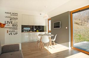 Kuchyňa alebo kuchynka v ubytovaní Apartamenty Willowa