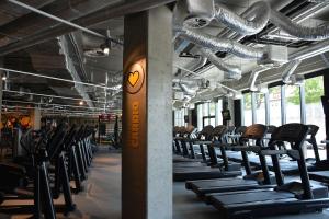 Posilňovňa alebo fitness centrum v ubytovaní ActivPark Apartments