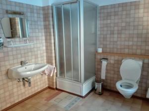 Koupelna v ubytování Ferienwohnung Haus Gomig