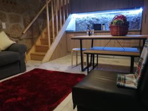 Ruang duduk di Casa Miguel