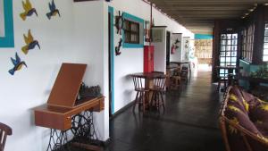 Χώρος καθιστικού στο Pousada Costa Verde