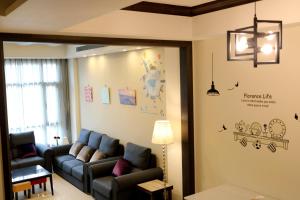 Ruang duduk di Outingfun Bed and Breakfast