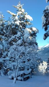 Agriturismo Maso Santa Libera during the winter