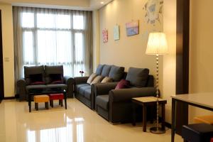 Ruang duduk di Outingfun Bed and Breakfast