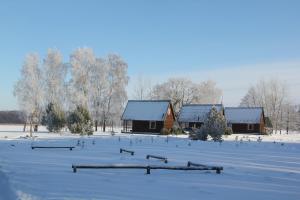 Poilsio nameliai Pasartele in de winter