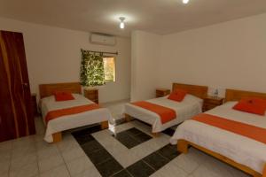 Letto o letti in una camera di Tuzco Lodge