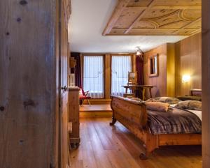 Postel nebo postele na pokoji v ubytování Hotel Pedranzini