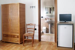 Kuchyň nebo kuchyňský kout v ubytování B&B Otranto 100 mt mare