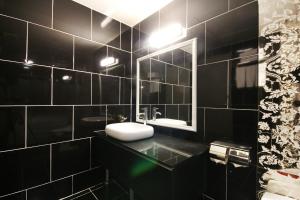 Koupelna v ubytování Hotel Chowon