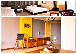 Postel nebo postele na pokoji v ubytování Sweet edge B&B