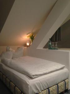 Katil atau katil-katil dalam bilik di Landhaus Lockwitzgrund