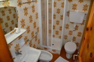 Koupelna v ubytování Pilat