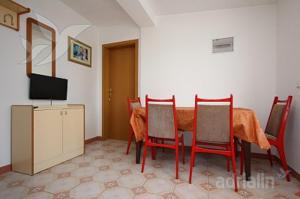 TV a/nebo společenská místnost v ubytování Apartments Ana