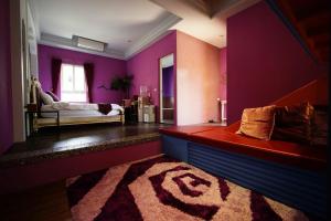 Voodi või voodid majutusasutuse Sharjah B&B toas