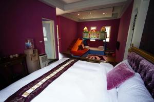 Voodi või voodid majutusasutuse Sharjah B&B toas