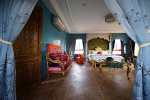 Istumisnurk majutusasutuses Sharjah B&B