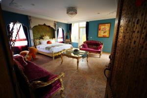 Voodi või voodid majutusasutuse Sharjah B&B toas