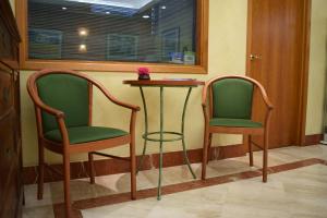 Posezení v ubytování Hotel President Pomezia