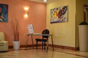 Posezení v ubytování Hotel President Pomezia