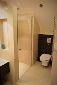 Koupelna v ubytování Apartament Aesthetic