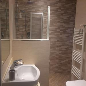Koupelna v ubytování B&B Via Fontana Milano