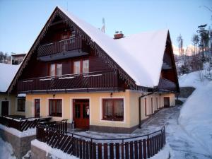 Penzion Lesna v zime