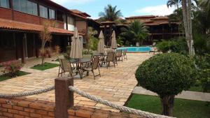 Kolam renang di atau dekat dengan Flat - Geribá Apart Hotel
