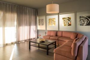 Istumisnurk majutusasutuses Virgo - Loft with Spectacular View to Acropolis