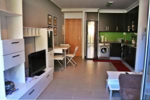 Apartamento Do Lar tesisinde mutfak veya mini mutfak