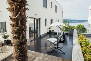 Balkón alebo terasa v ubytovaní The View Luxury Apartment Dramalj