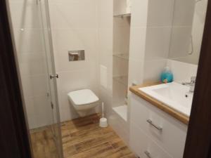 Kúpeľňa v ubytovaní Nordic Apartamenty św.Mikołaja + 21 fotografií