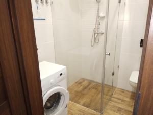 Kúpeľňa v ubytovaní Nordic Apartamenty św.Mikołaja