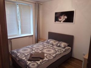 Posteľ alebo postele v izbe v ubytovaní Nordic Apartamenty św.Mikołaja