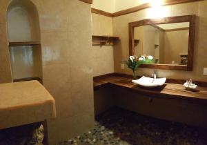 Kylpyhuone majoituspaikassa Casa Ofelia