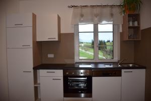 A kitchen or kitchenette at Kornihof