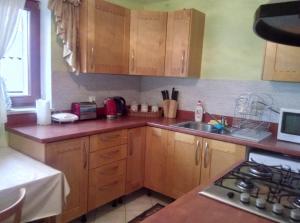 Kuchnia lub aneks kuchenny w obiekcie Willa na Skarpie