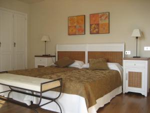Cama o camas de una habitación en Apartamentos Bruja