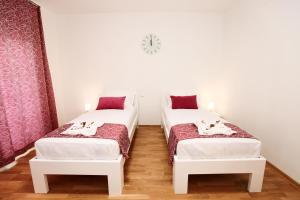 Letto o letti in una camera di Gästezimmer Hurem