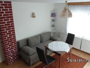 Posezení v ubytování Ferienhaus Amarell
