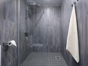 Koupelna v ubytování Viru Väljak Lux Apartment