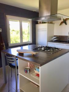 Kuchyň nebo kuchyňský kout v ubytování Seaview