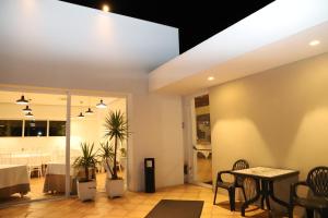 A seating area at Hotel Valle Verde