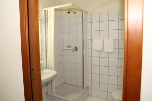 A bathroom at Hotel Valle Verde