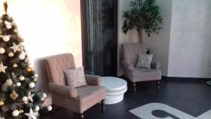 Istumisnurk majutusasutuses Hotel Prezident