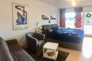 Posezení v ubytování Comfort-Apartment