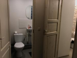 Koupelna v ubytování Süda Hostel