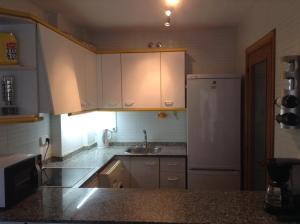 Kuchyňa alebo kuchynka v ubytovaní Apartamento Edificio Diamant