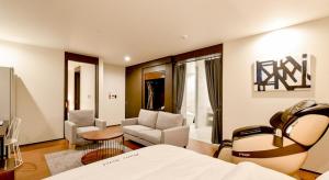 Posezení v ubytování Blanc Business Hotel + 37 fotografií