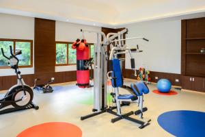Fitness centrum a/nebo fitness zařízení v ubytování Purple Palms Resort & Spa