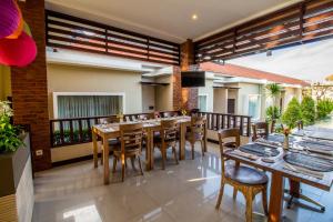 Restaurace v ubytování Svarna Suites Seminyak
